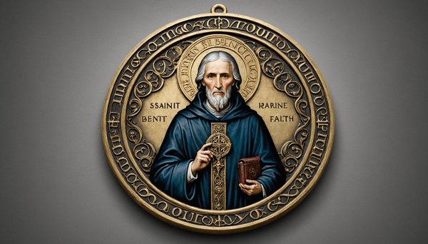 La médaille saint benoît : symbole de foi et protection